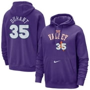 Men's Nike Kevin Durant Purple Phoenix Suns 2024/25 City Edition Name \u0026 Number Pullover Hoodie
